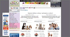 Desktop Screenshot of baron.cz