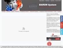 Tablet Screenshot of baron.com.pl