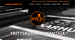 Desktop Screenshot of baron.fi